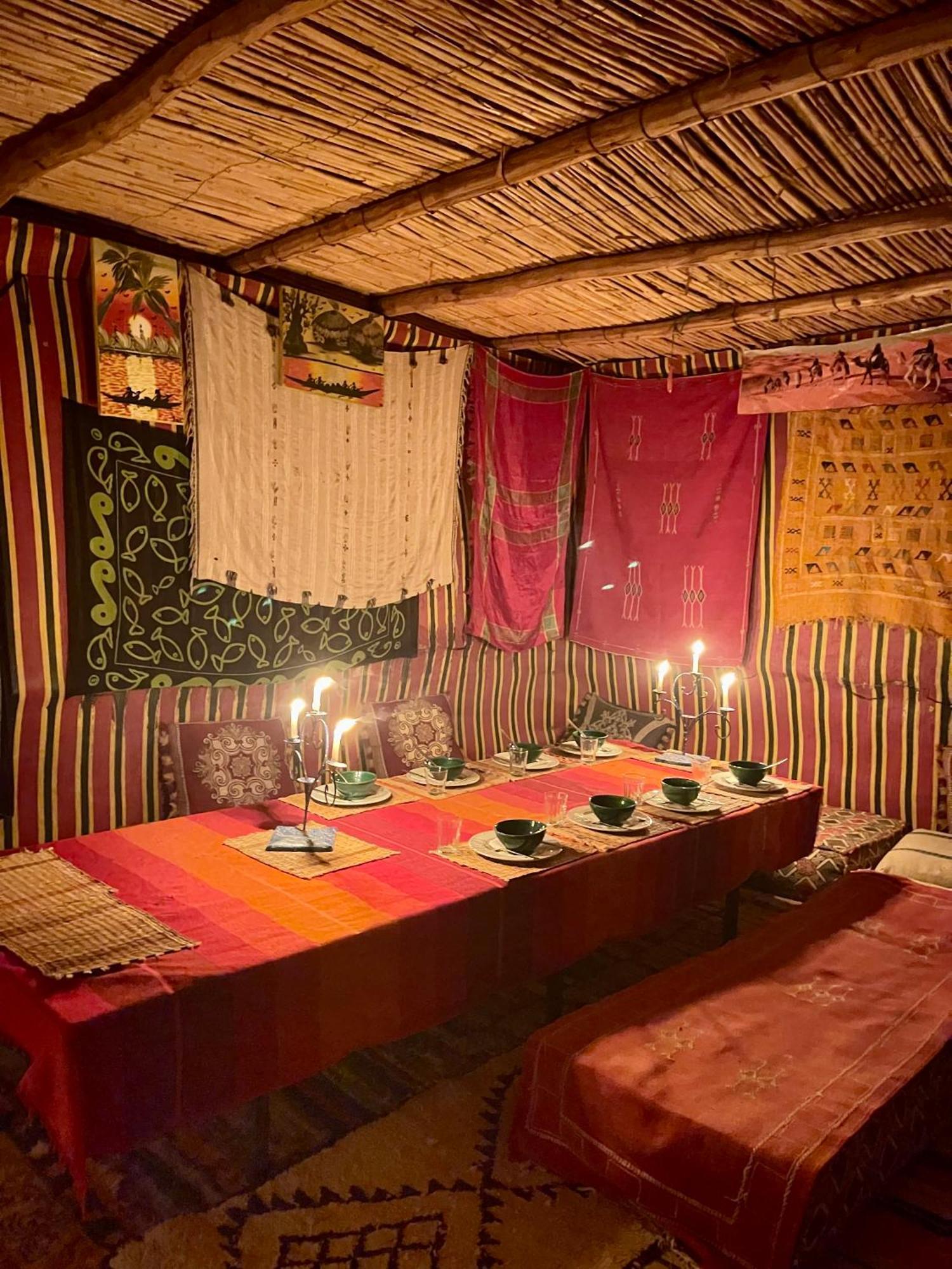 Mhamid Sahara Camp Activities - Le Chant Du Sable M'Hamid Exteriör bild