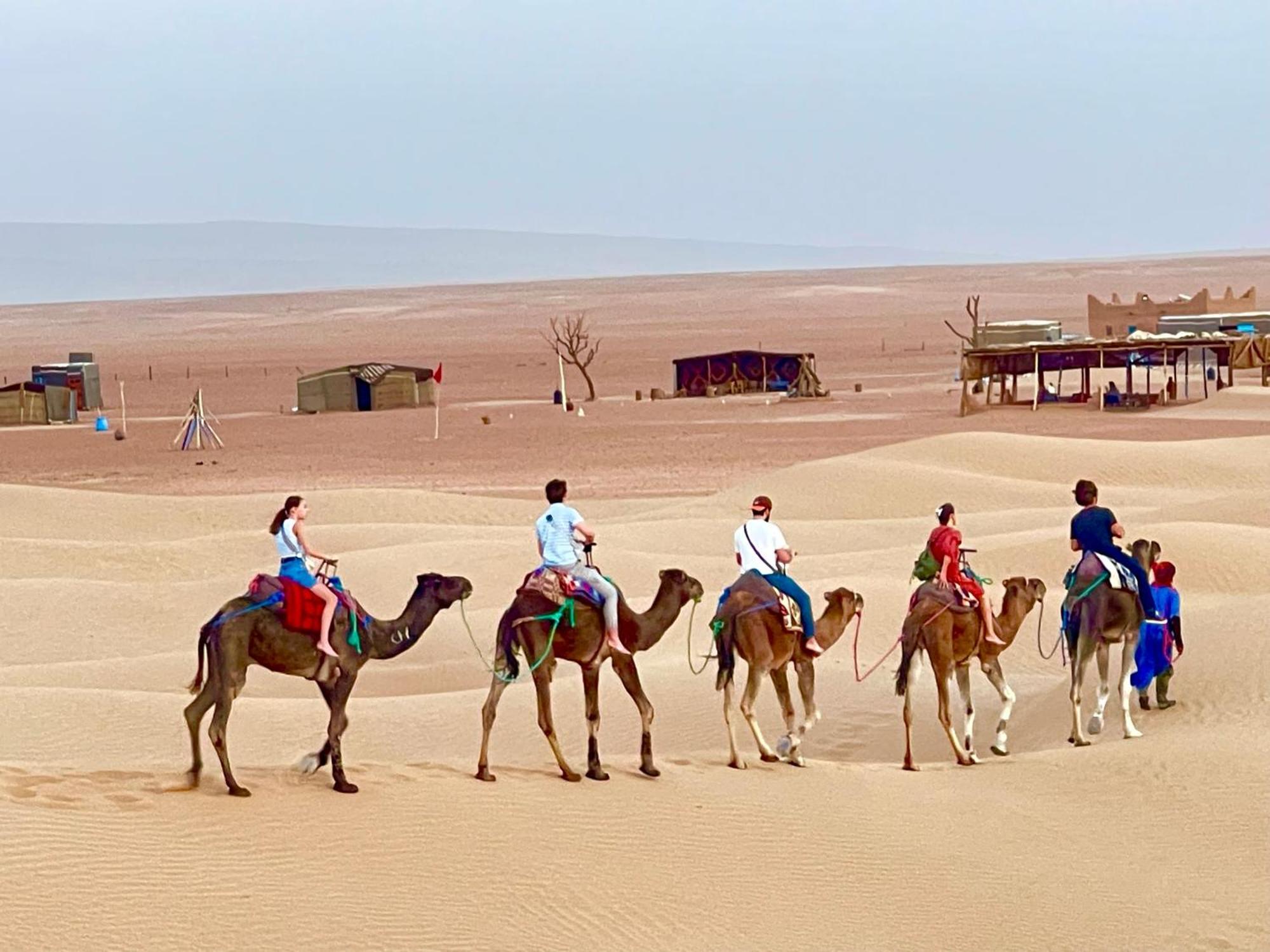 Mhamid Sahara Camp Activities - Le Chant Du Sable M'Hamid Exteriör bild