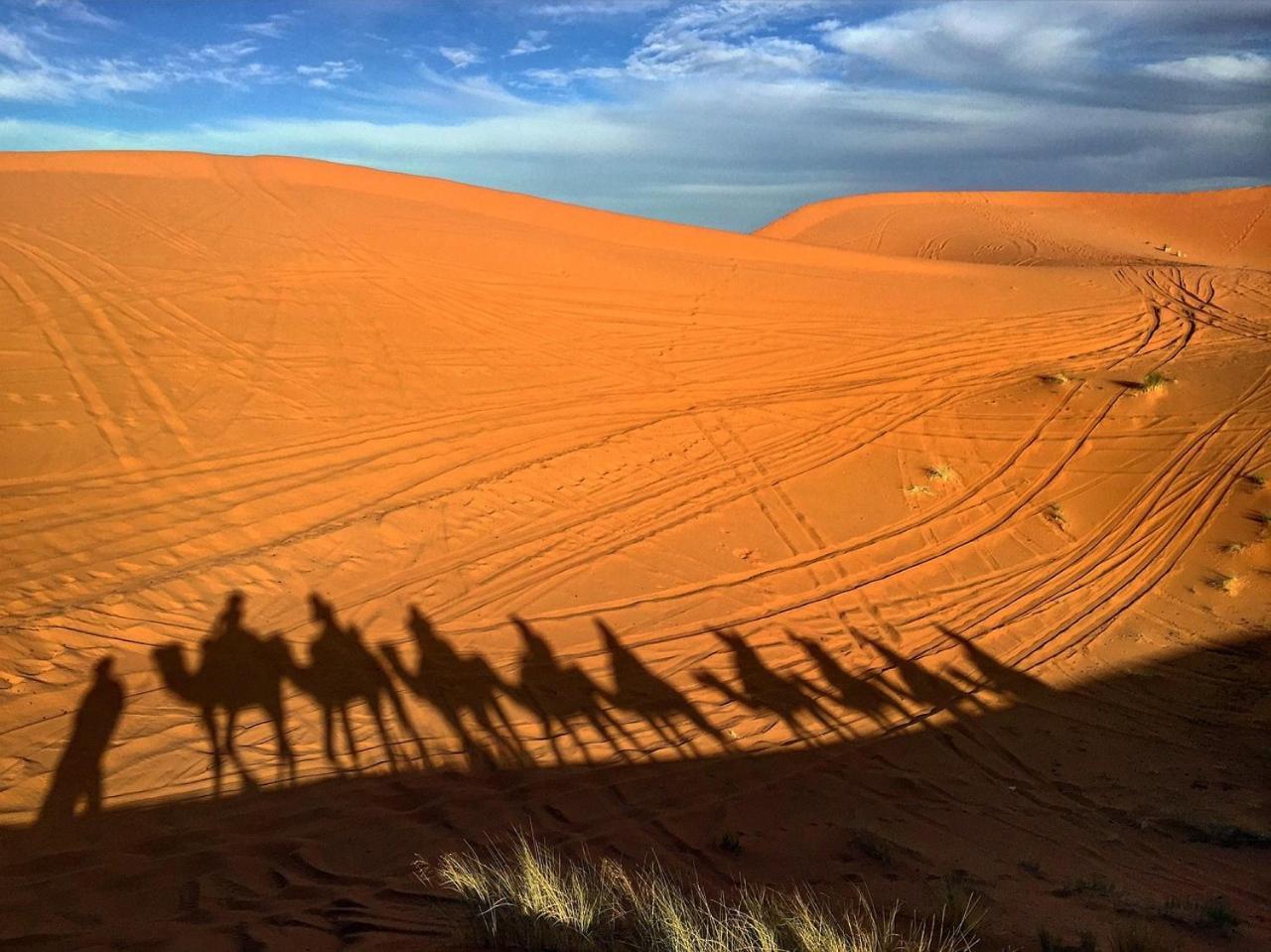 Mhamid Sahara Camp Activities - Le Chant Du Sable M'Hamid Exteriör bild