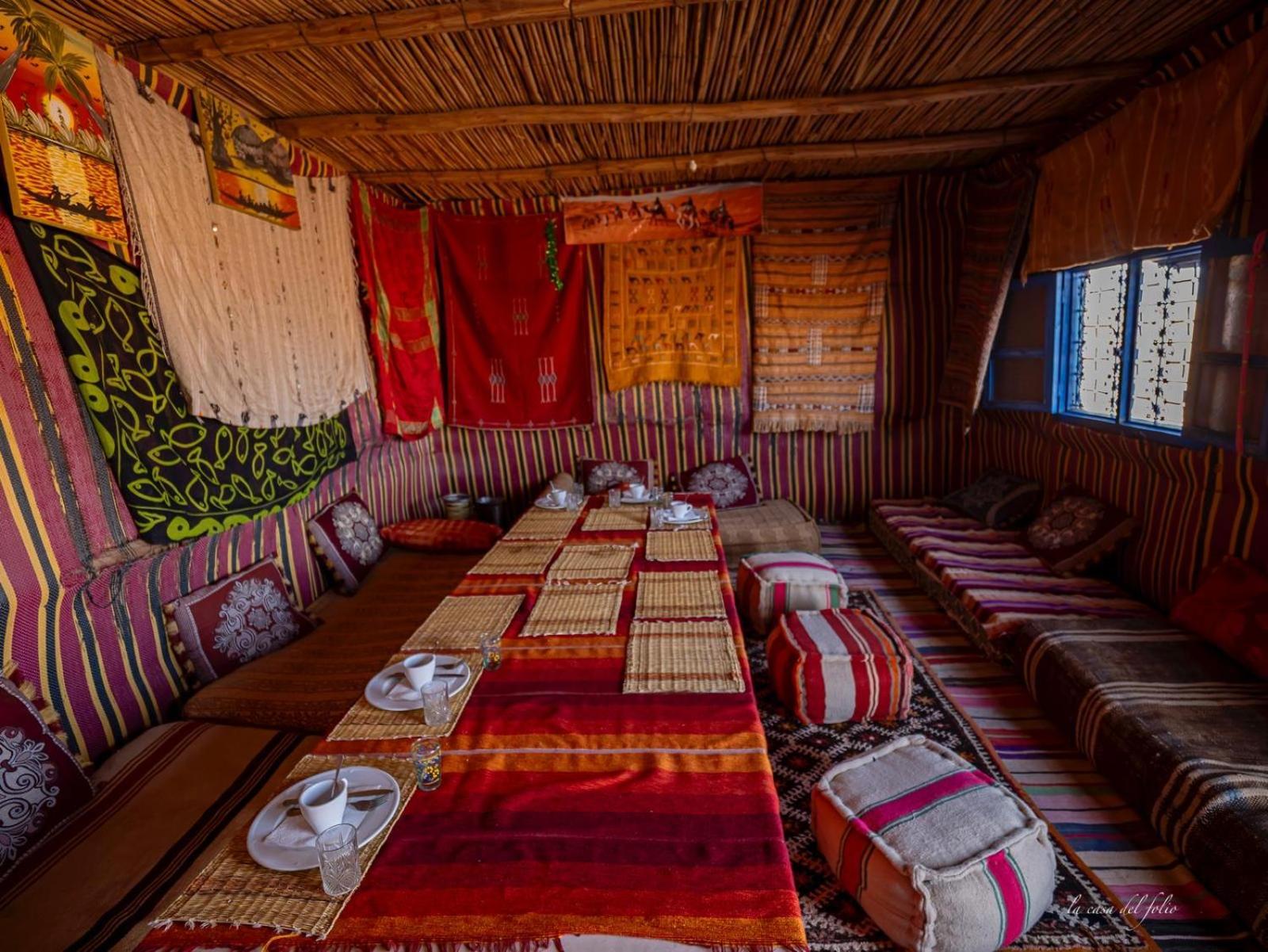Mhamid Sahara Camp Activities - Le Chant Du Sable M'Hamid Exteriör bild